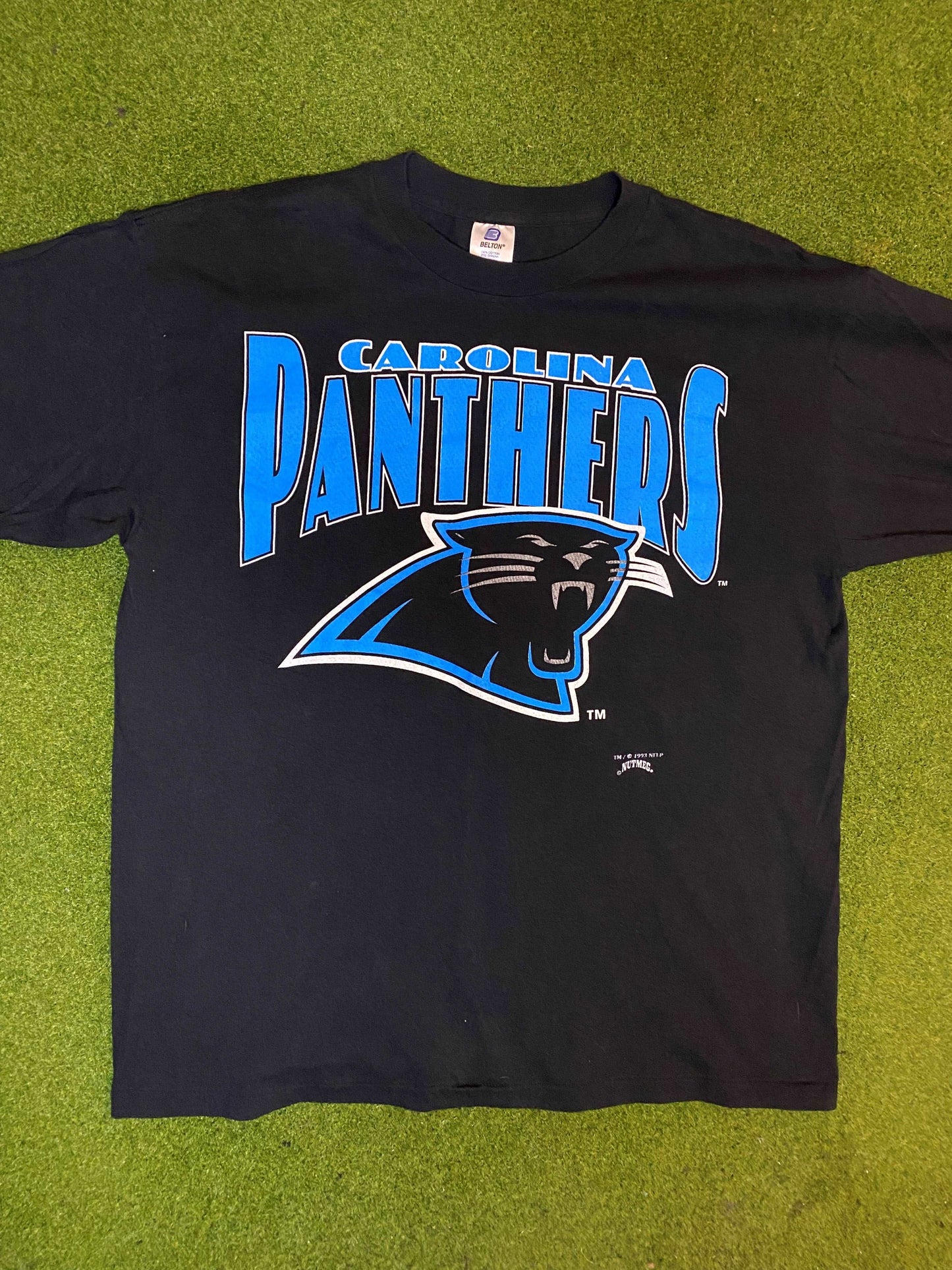 1993 Carolina Panthers - Vintage NFL T-Shirt (XL) Gametime Vintage