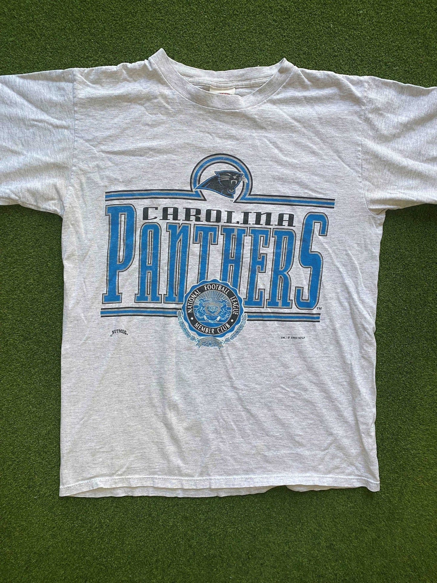 1993 Carolina Panthers - Vintage NFL Tee Shirt (Large)