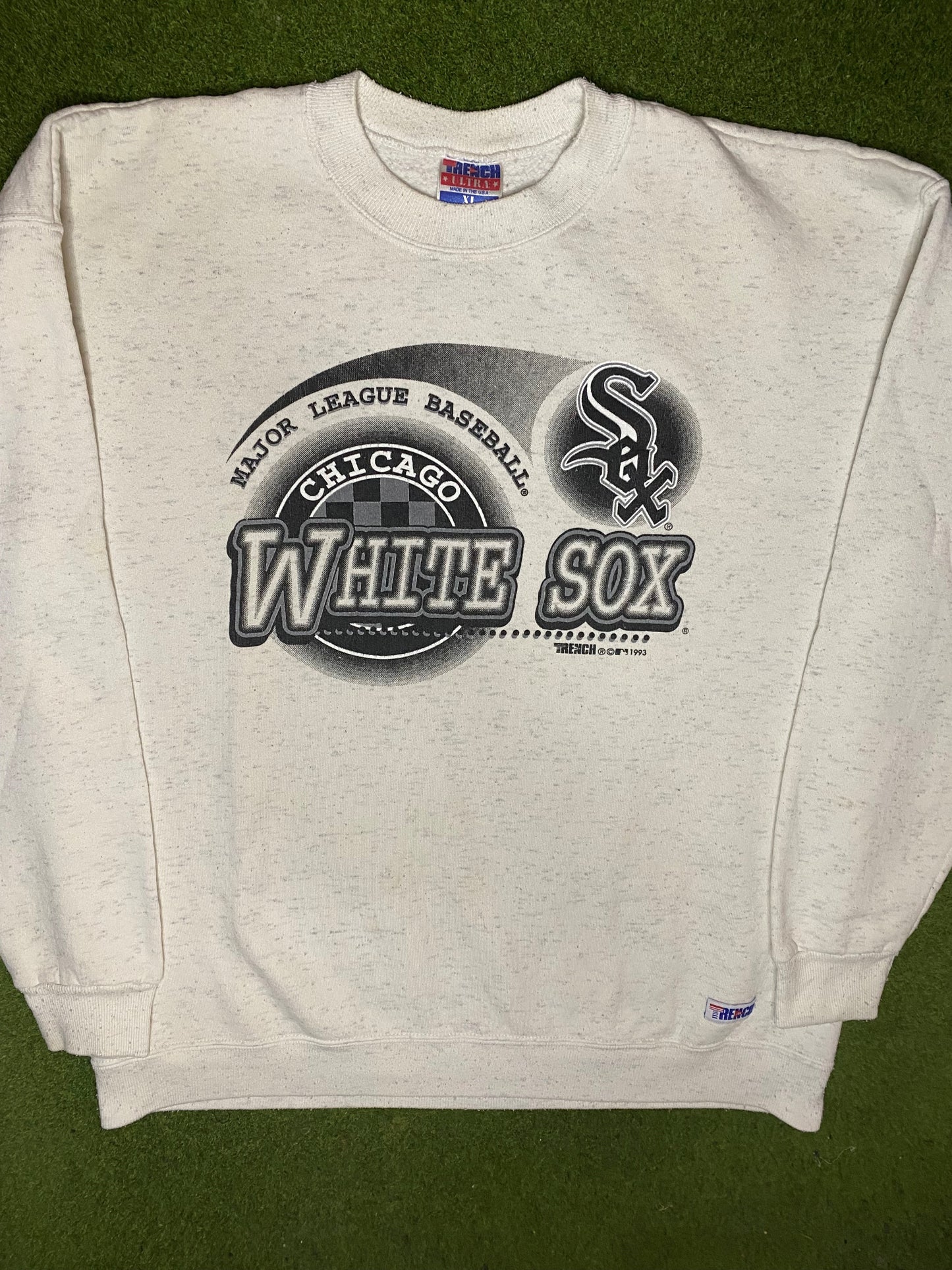 1993 Chicago White Sox - Vintage MLB Sweatshirt (XL) Gametime Vintage