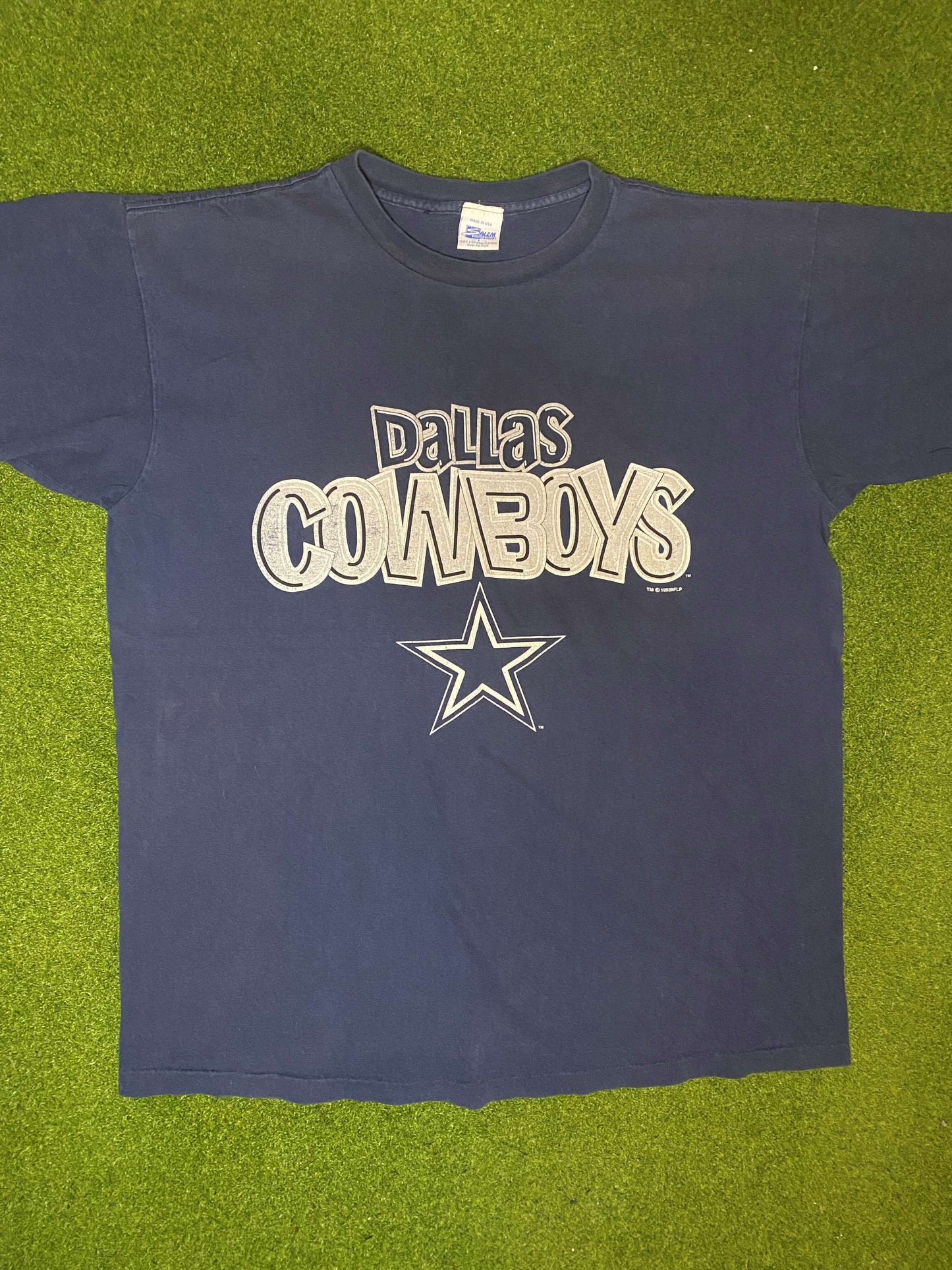 1993 Dallas Cowboys - Vintage NFL Tee Shirt (Large)