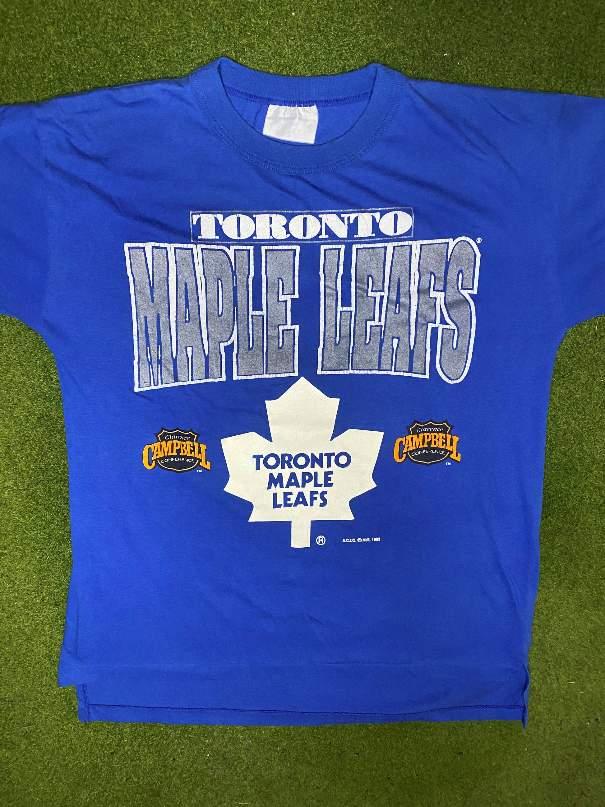 1993 Toronto Maple Leafs - Vintage NHL T-Shirt (Large) 