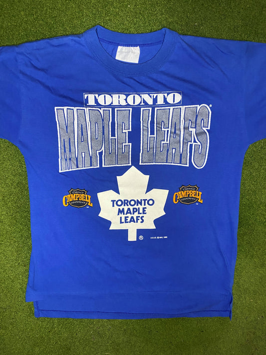 1993 Toronto Maple Leafs - Vintage NHL T-Shirt (Large) 