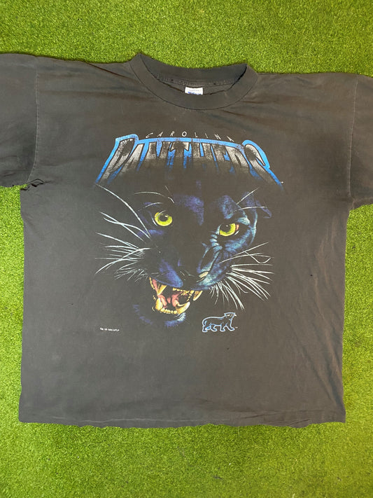 1993 Carolina Panthers - Vintage NFL T-Shirt (XL) Gametime Vintage