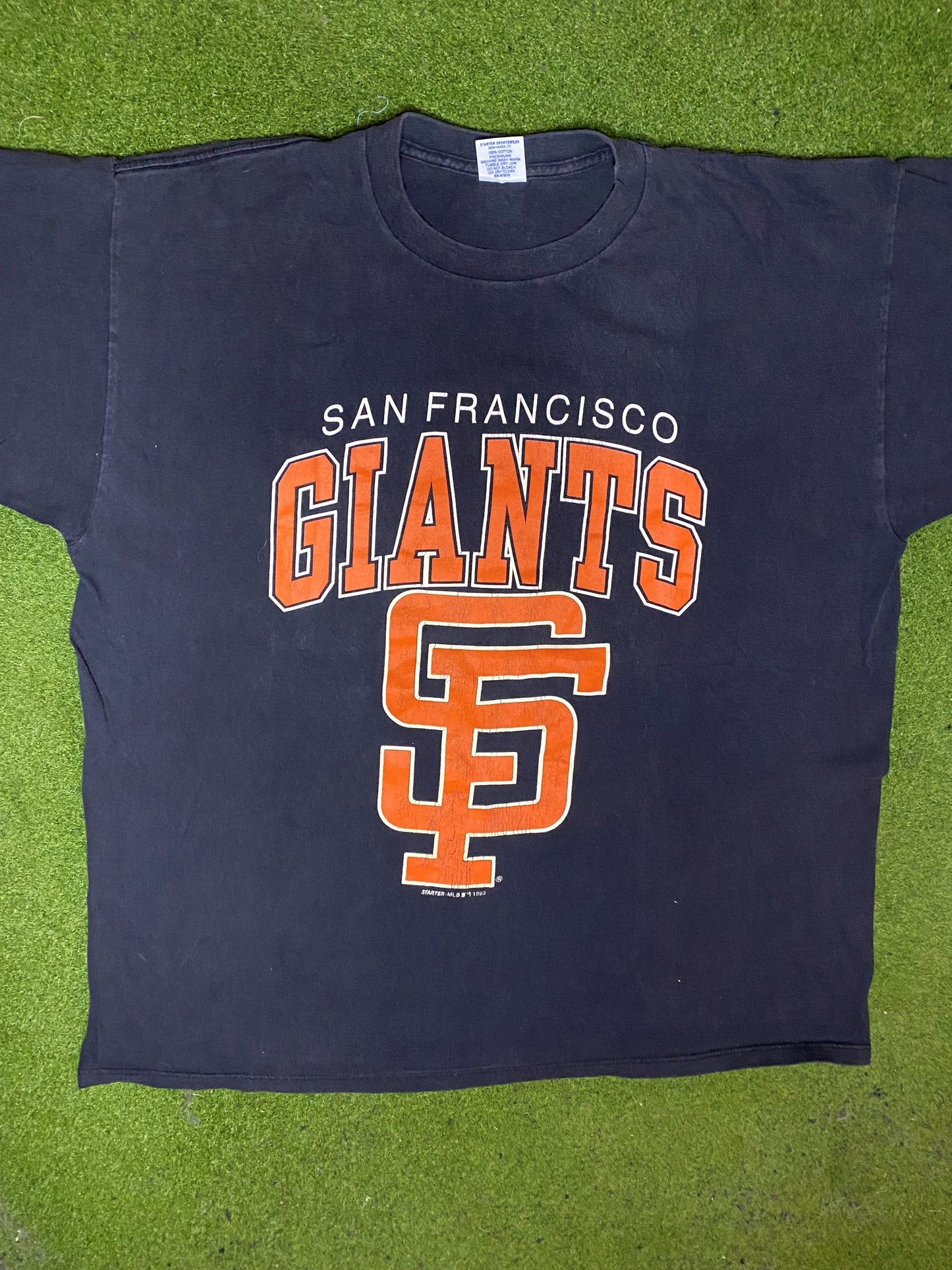 1993 San Francisco Giants - Vintage MLB T-Shirt (XL) Gametime Vintage