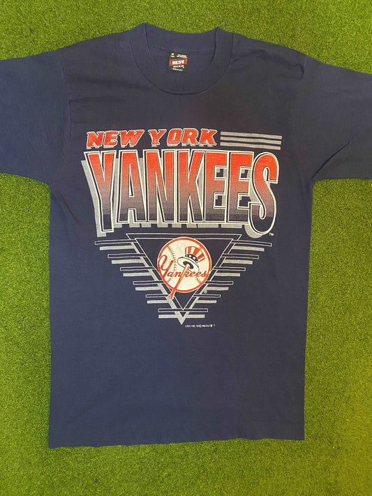 1993 New York Yankees - Vintage MLB T-Shirt (Medium) - Gametime Vintage