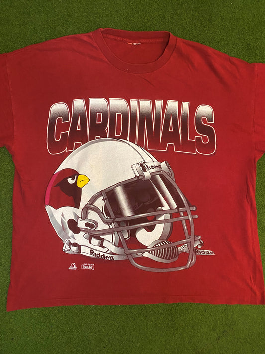 1994 Arizona Cardinals - Big Logo - Vintage NFL T-Shirt (2XL) Gametime Vintage