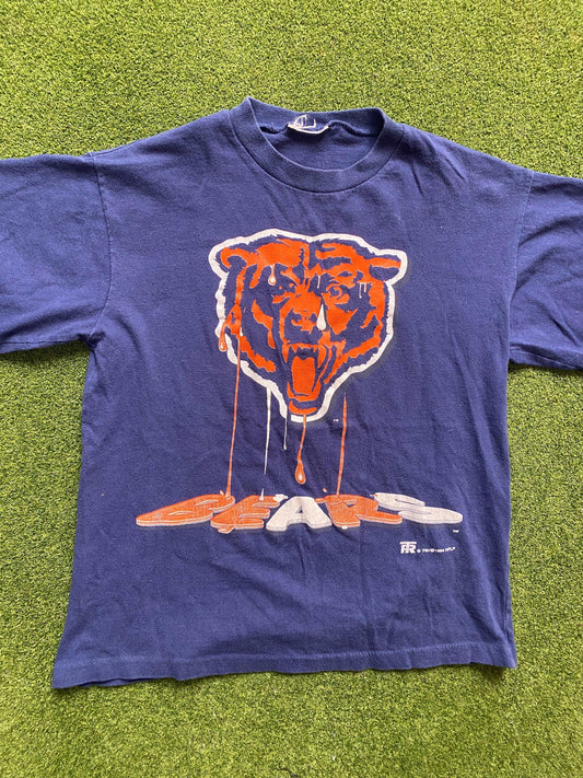 1994 Chicago Bears - Vintage NFL T-Shirt (Youth Medium) Gametime Vintage