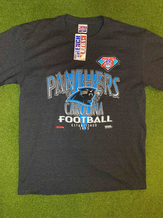 1994 Carolina Panthers - NWT - Vintage NFL T-Shirt (XL) Gametime Vintage