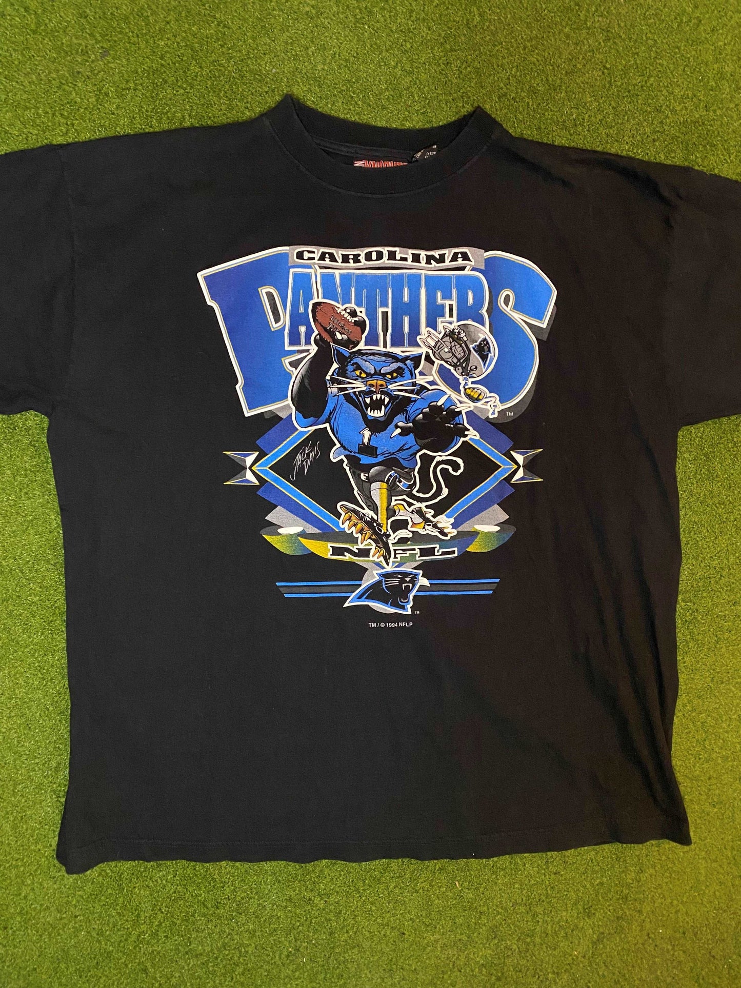 1994 Carolina Panthers - Vintage NFL T-Shirt (XL) Gametime Vintage