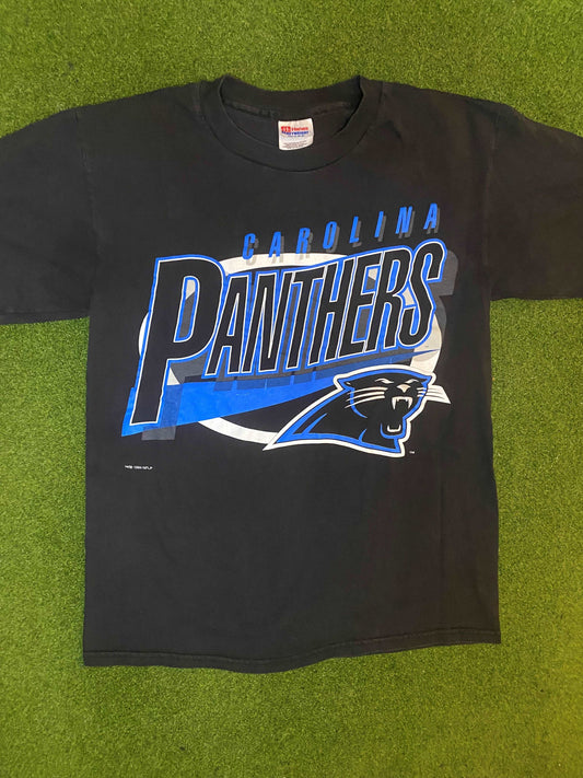 1994 Carolina Panthers - Vintage NFL T-Shirt (Medium) Gametime Vintage