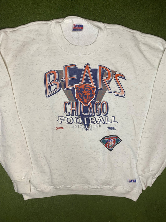 1994 Chicago Bears - Vintage NFL Sweatshirt (XL) Gametime Vintage