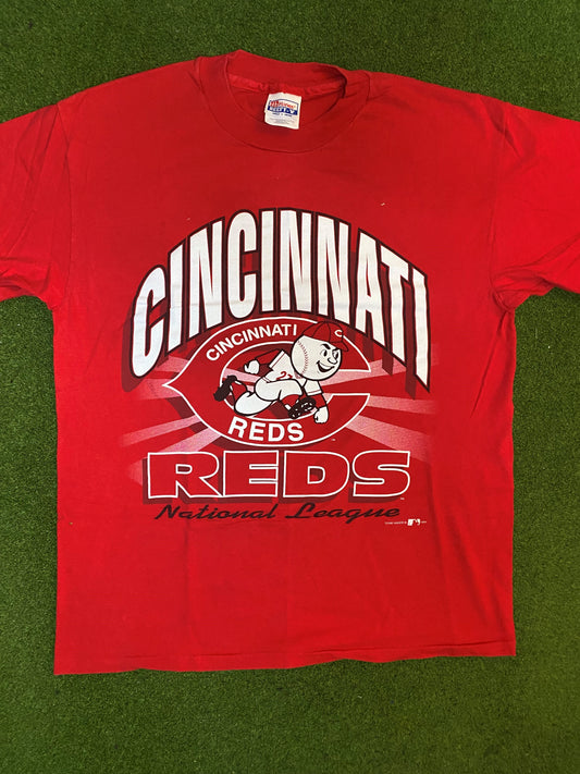 1994 Cincinnati Reds - Vintage MLB T-Shirt (Large) Gametime Vintage