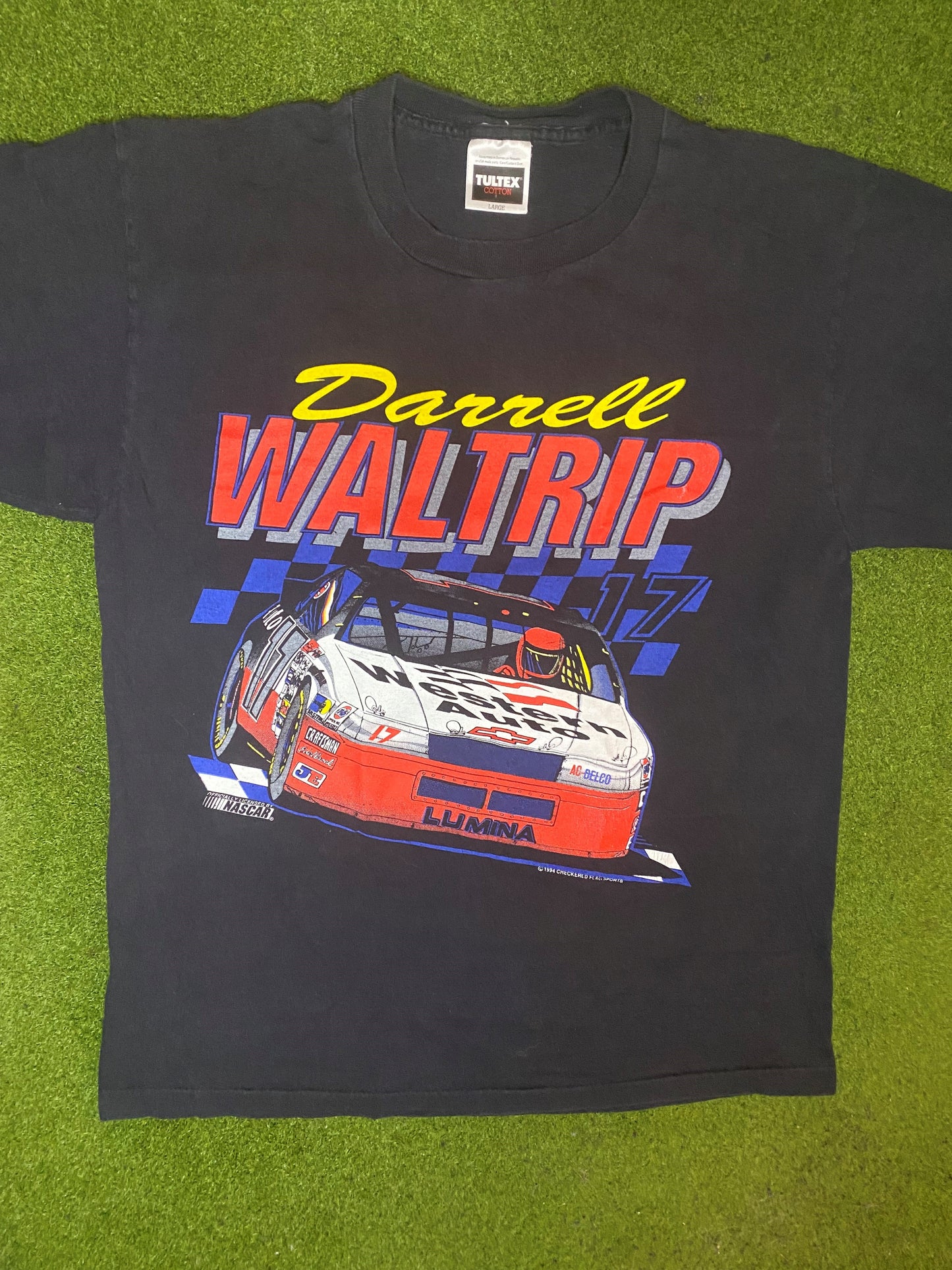 1994 Darrell Waltrip - Vintage NASCAR T-Shirt (Large)