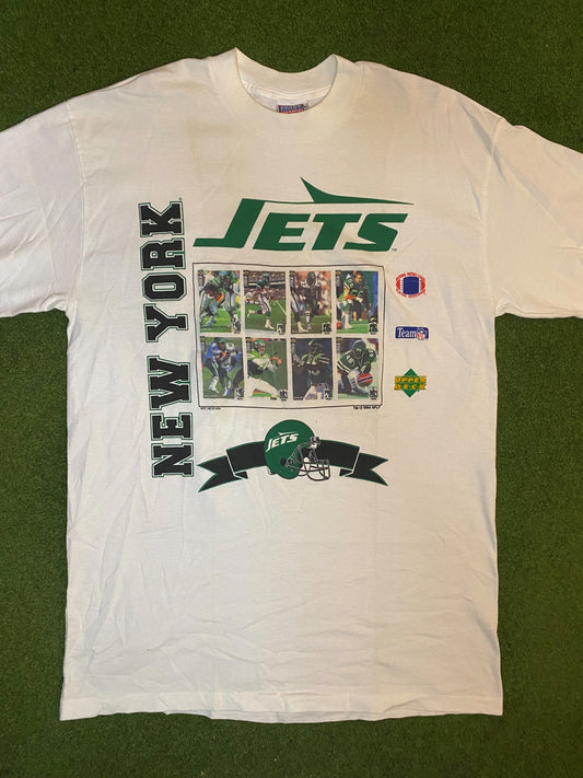 1994 New York Jets - Vintage NFL T-Shirt (XL) Gametime Vintage