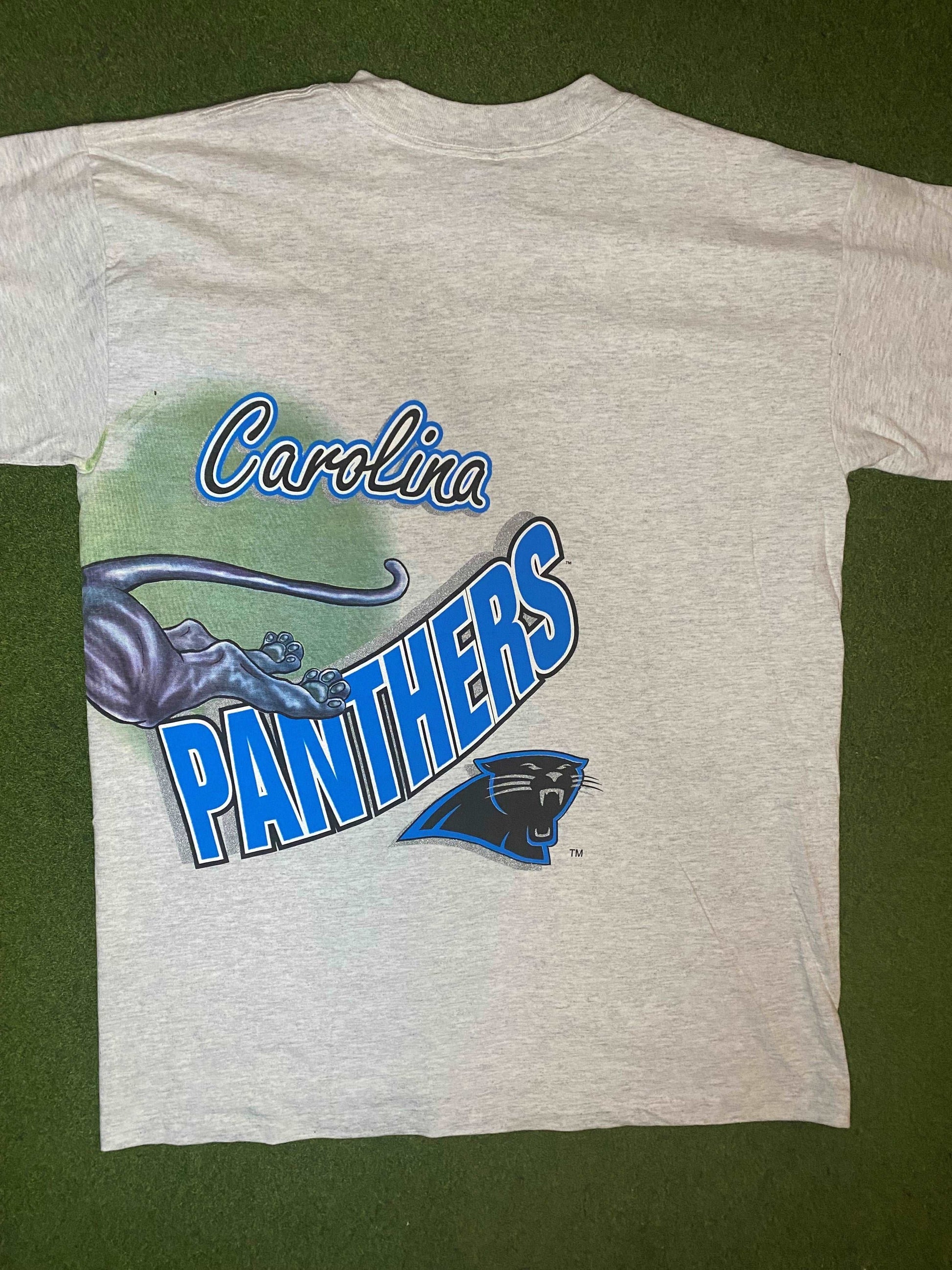 1994 Carolina Panthers - Wrap Around - NWT - Vintage NFL T-Shirt (Large)