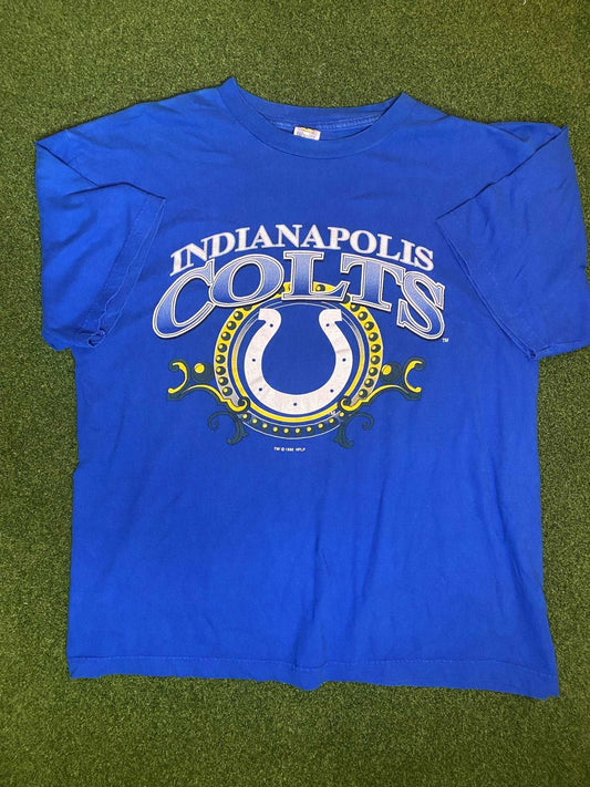 1995 Indianapolis Colts - Vintage NFL Tee Shirt (XL)