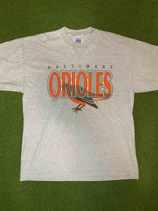 1995 Baltimore Orioles - Vintage MLB Tee Shirt (Large) Gametime Vintage