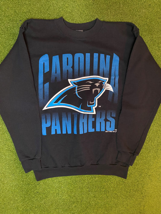 1995 Carolina Panthers - Vintage NFL Crewneck Sweatshirt (Large) - Gametime Vintage