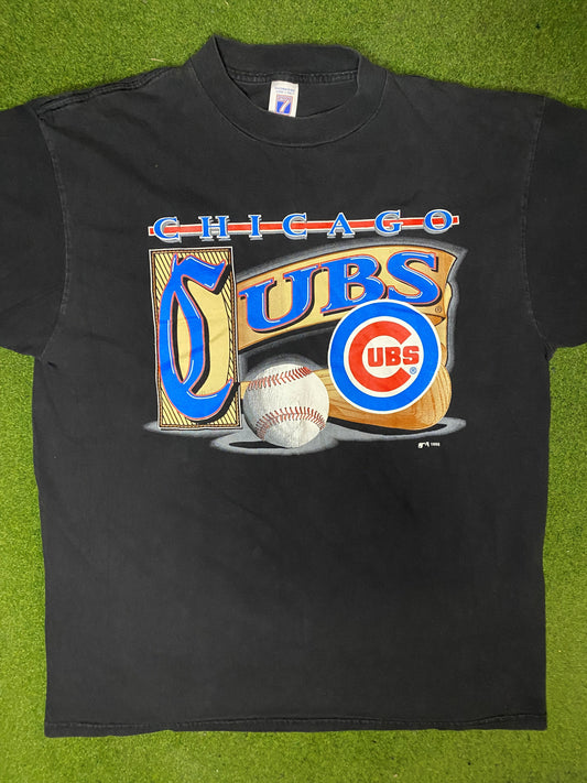 1995 Chicago Cubs - Vintage MLB T Shirt (XL) - Gametime Vintage