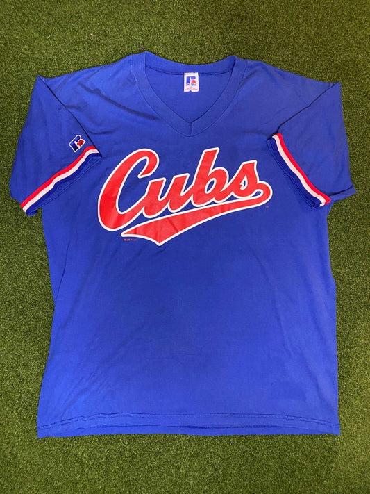 1995 Chicago Cubs - Vintage Tee Shirt Jersey (Large)