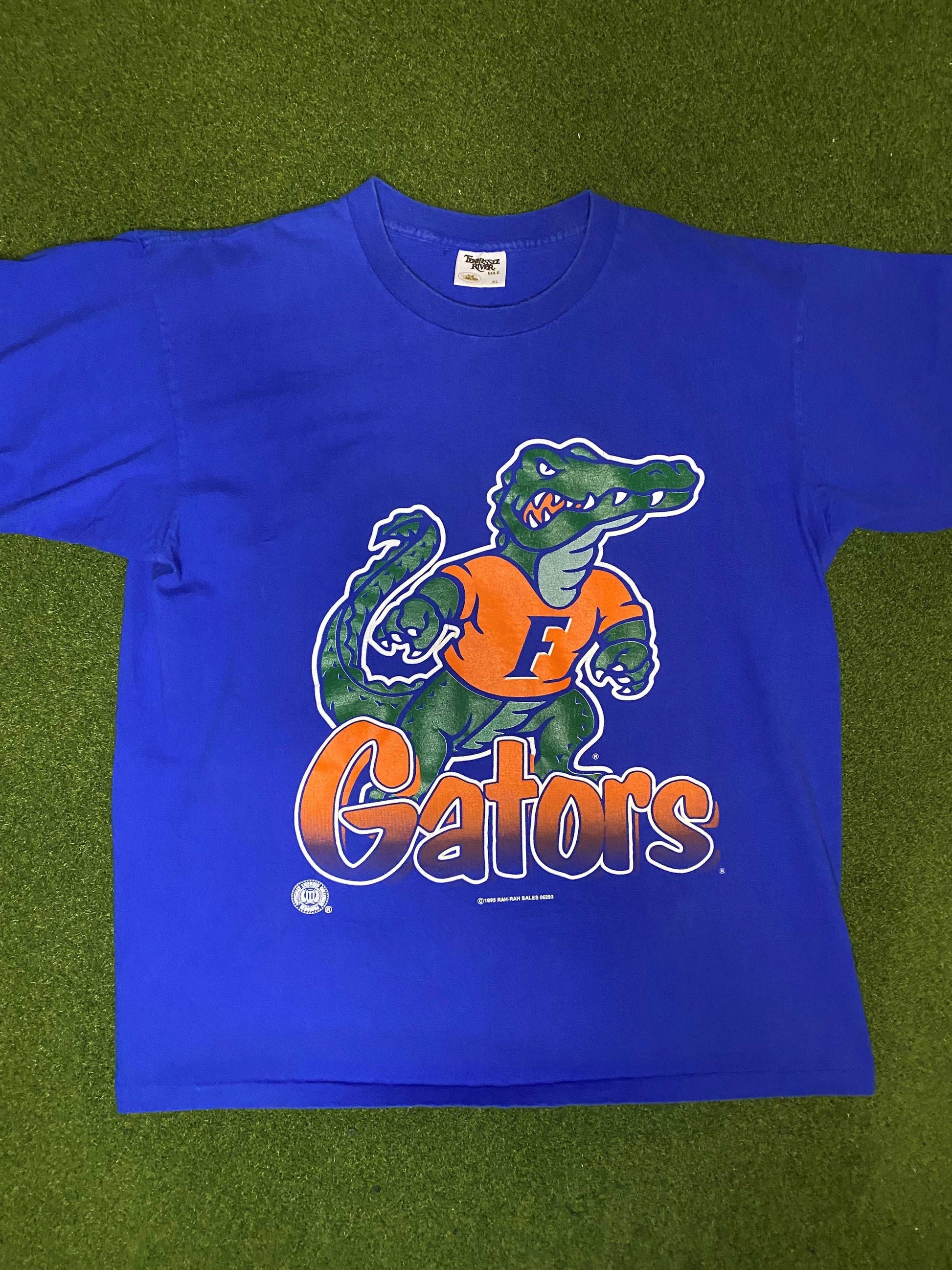 1995 Florida Gators - Big Logo - Vintage College Tee Shirt (XL)