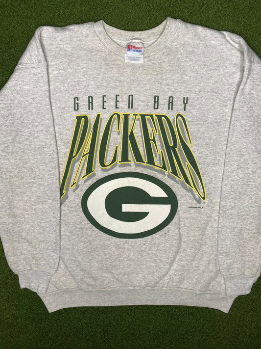 1995 Green Bay Packers - Vintage NFL Crewneck Sweatshirt (Large)