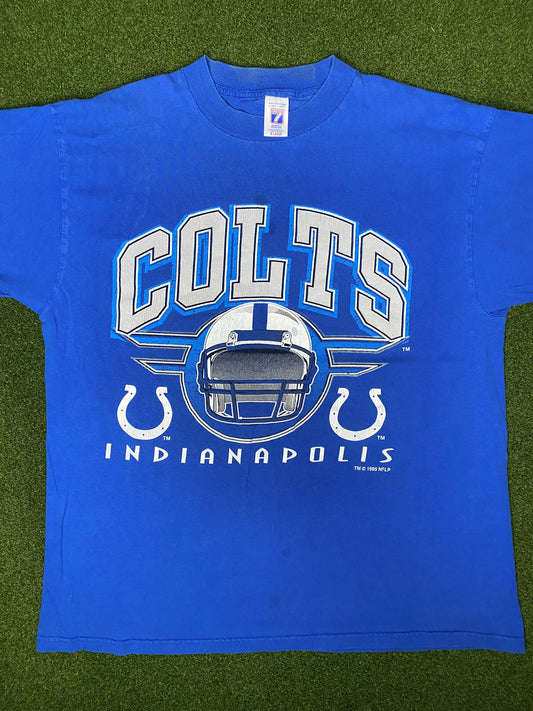 1995 Indianapolis Colts - Vintage NFL T Shirt (XL)