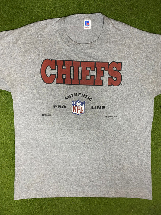 1995 Kansas City Chiefs - Vintage NFL Tee (XL)