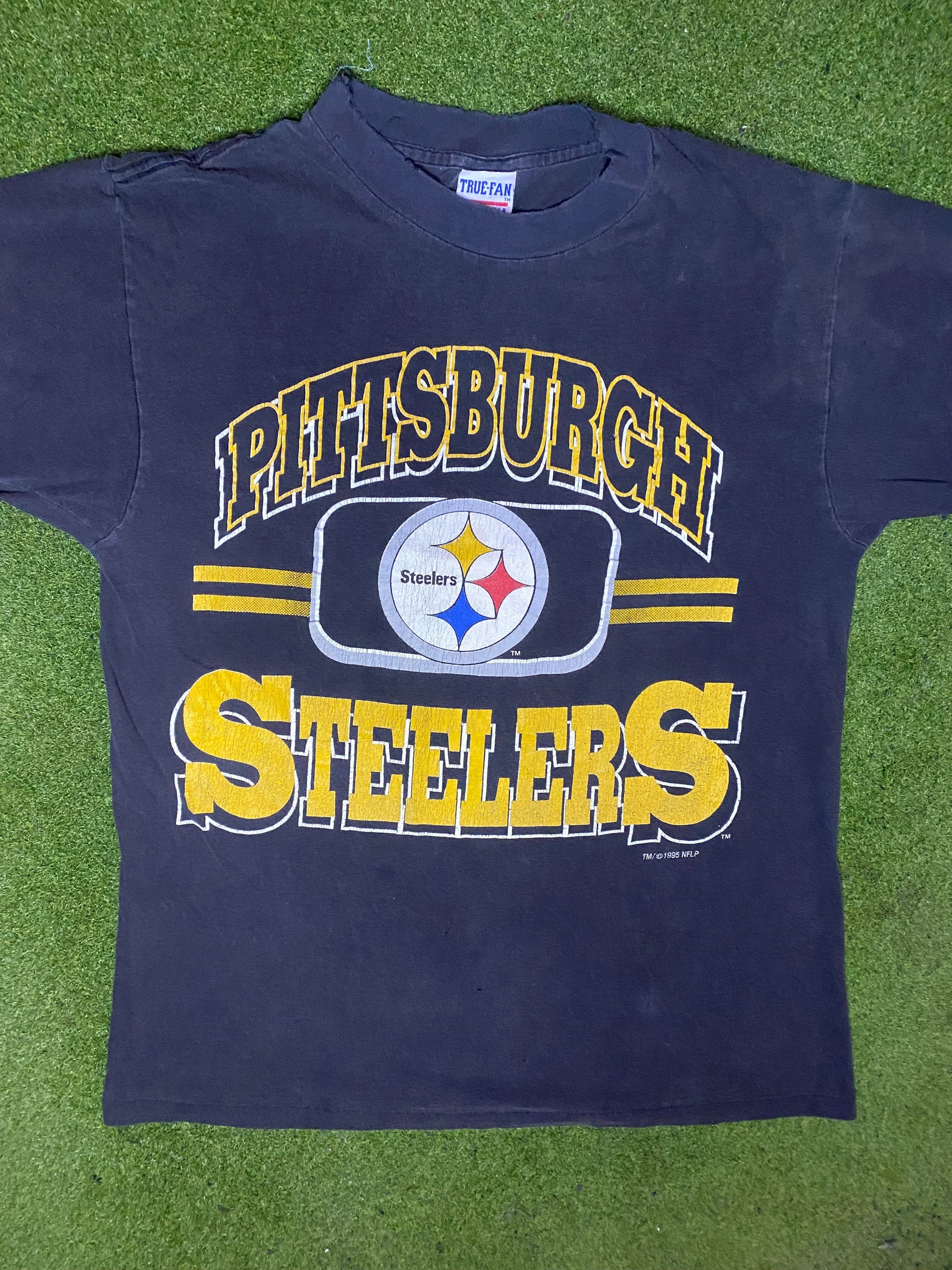 1995 Pittsburgh Steelers - Vintage NFL T-Shirt (Medium)