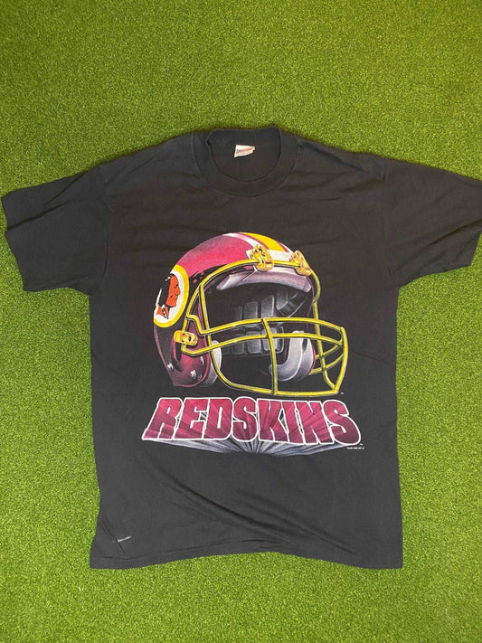 1996 Washington Redskins - Big Logo - Vintage NFL Tee Shirt (Large) - Gametime Vintage