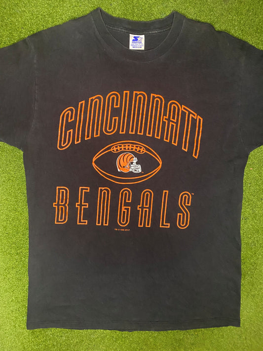 1996 Cincinnati Bengals - Vintage NFL T-Shirt (Medium)