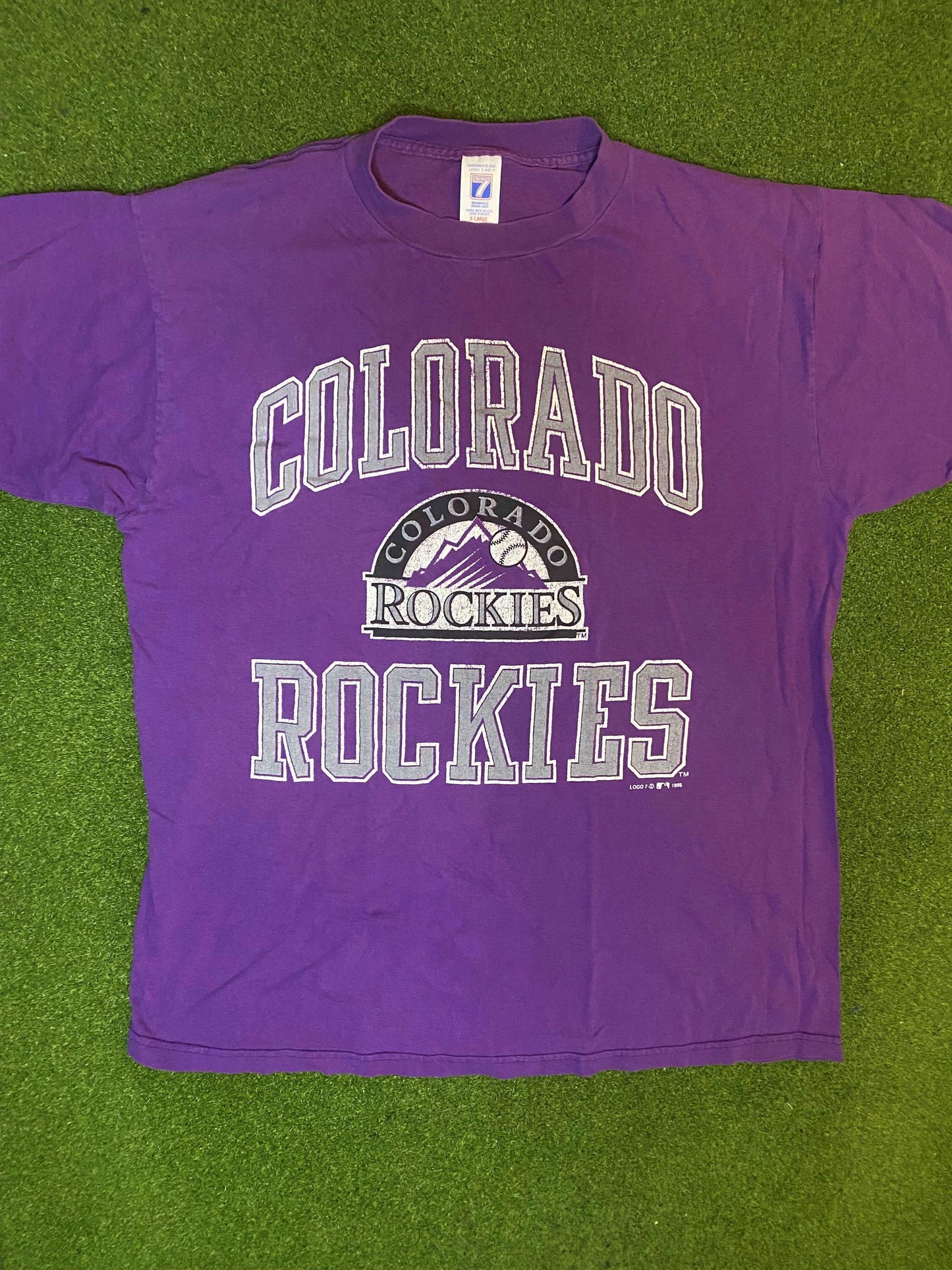 1996 Colorado Rockies - Vintage MLB Tee Shirt (XL)