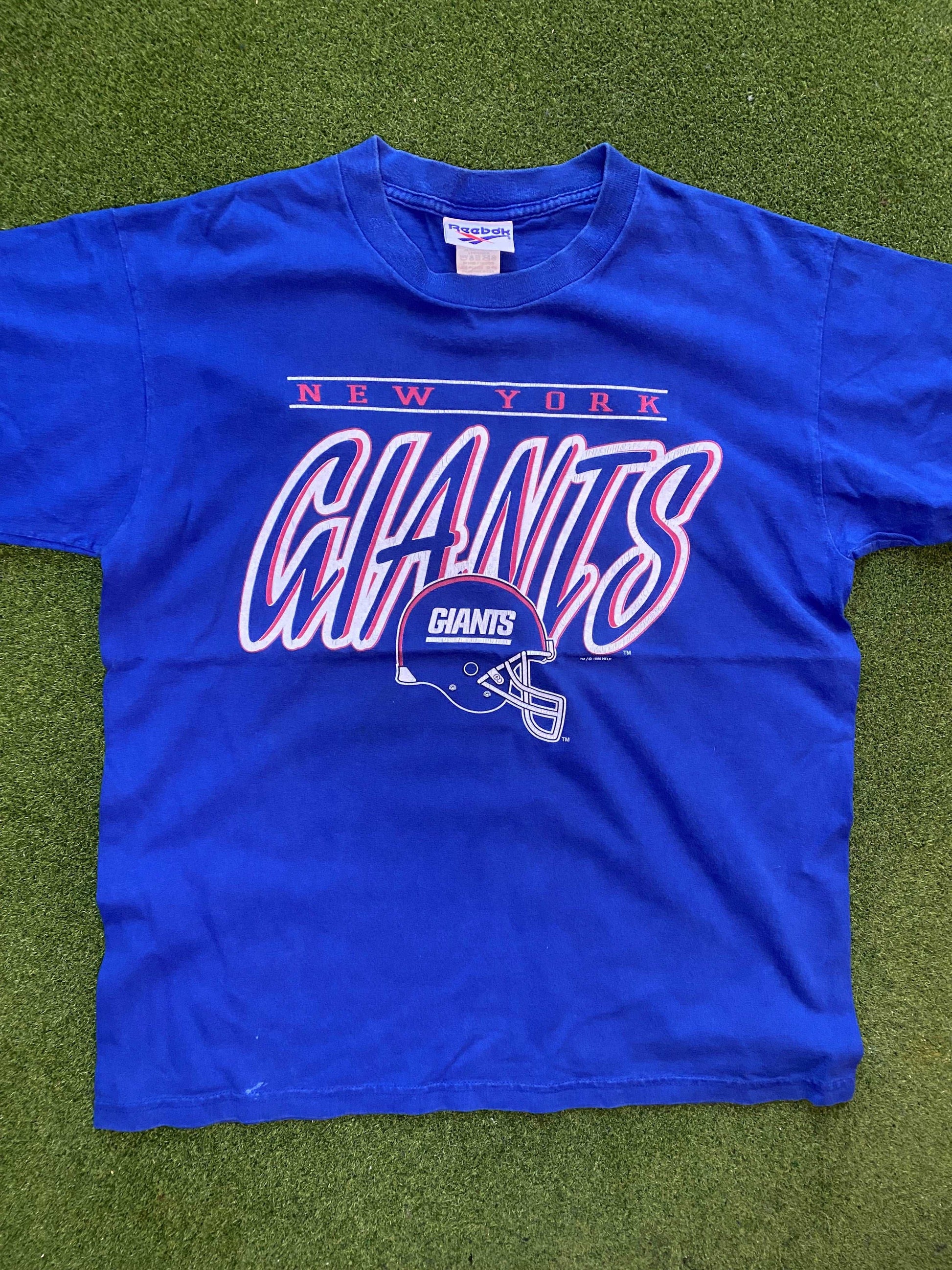 1996 New York Giants - Reebok - Vintage NFL T-Shirt (Large)