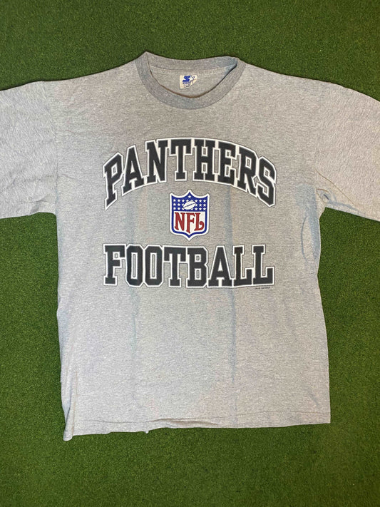 1996 Carolina Panthers - Vintage NFL Tee Shirt (Large) Gametime Vintage