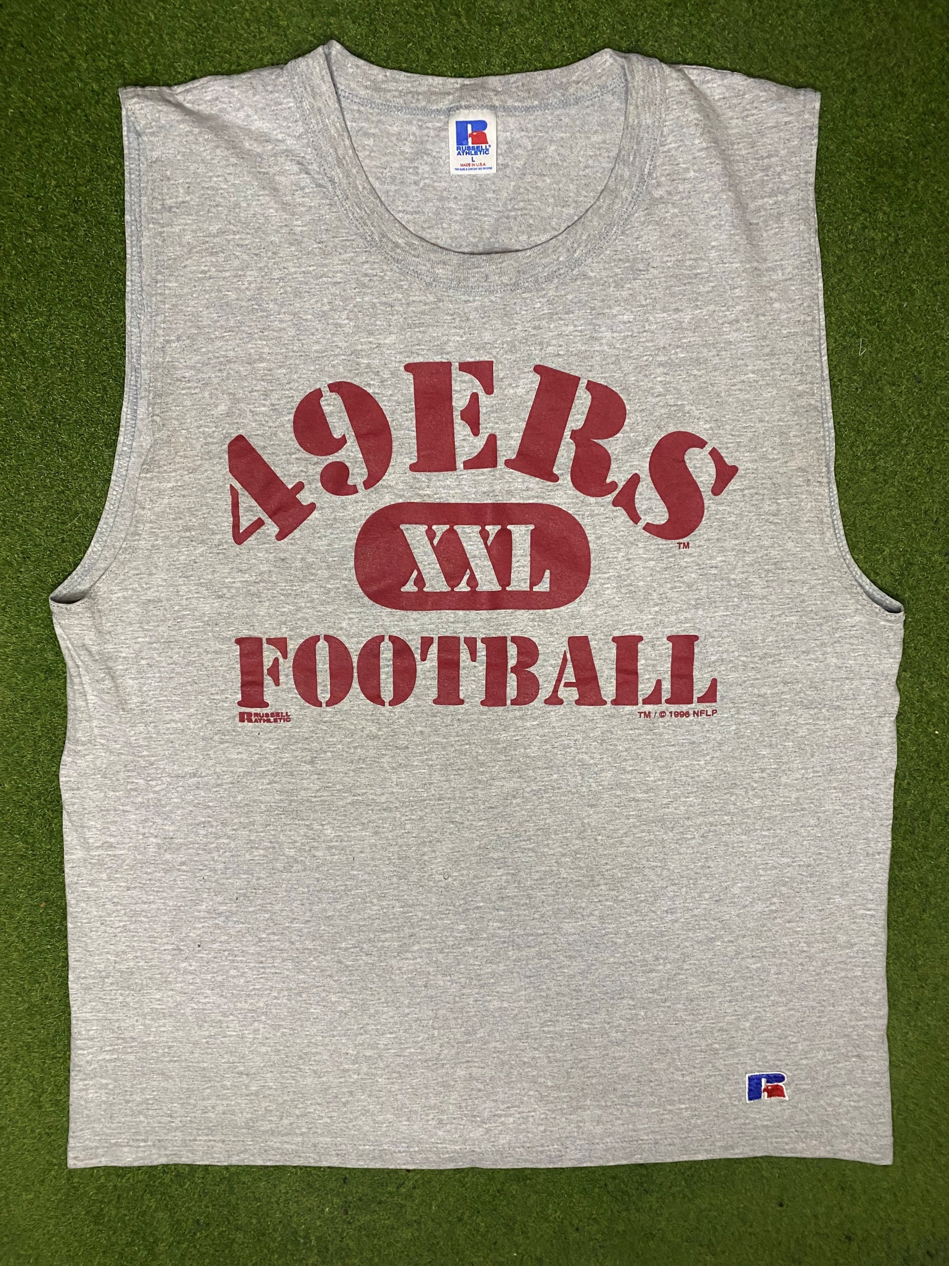 1996 San Francisco 49ers - Vintage NFL Tank (Large) - Gametime Vintage