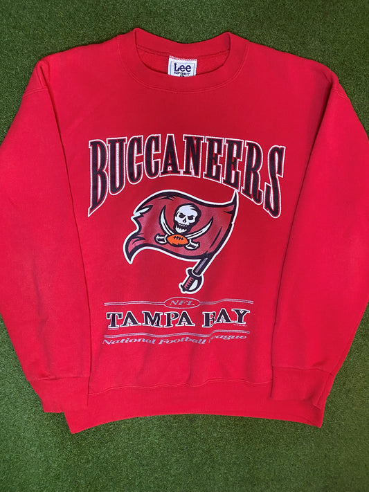 1997 Tampa Bay Buccaneers - Vintage NFL Sweatshirt (Large)