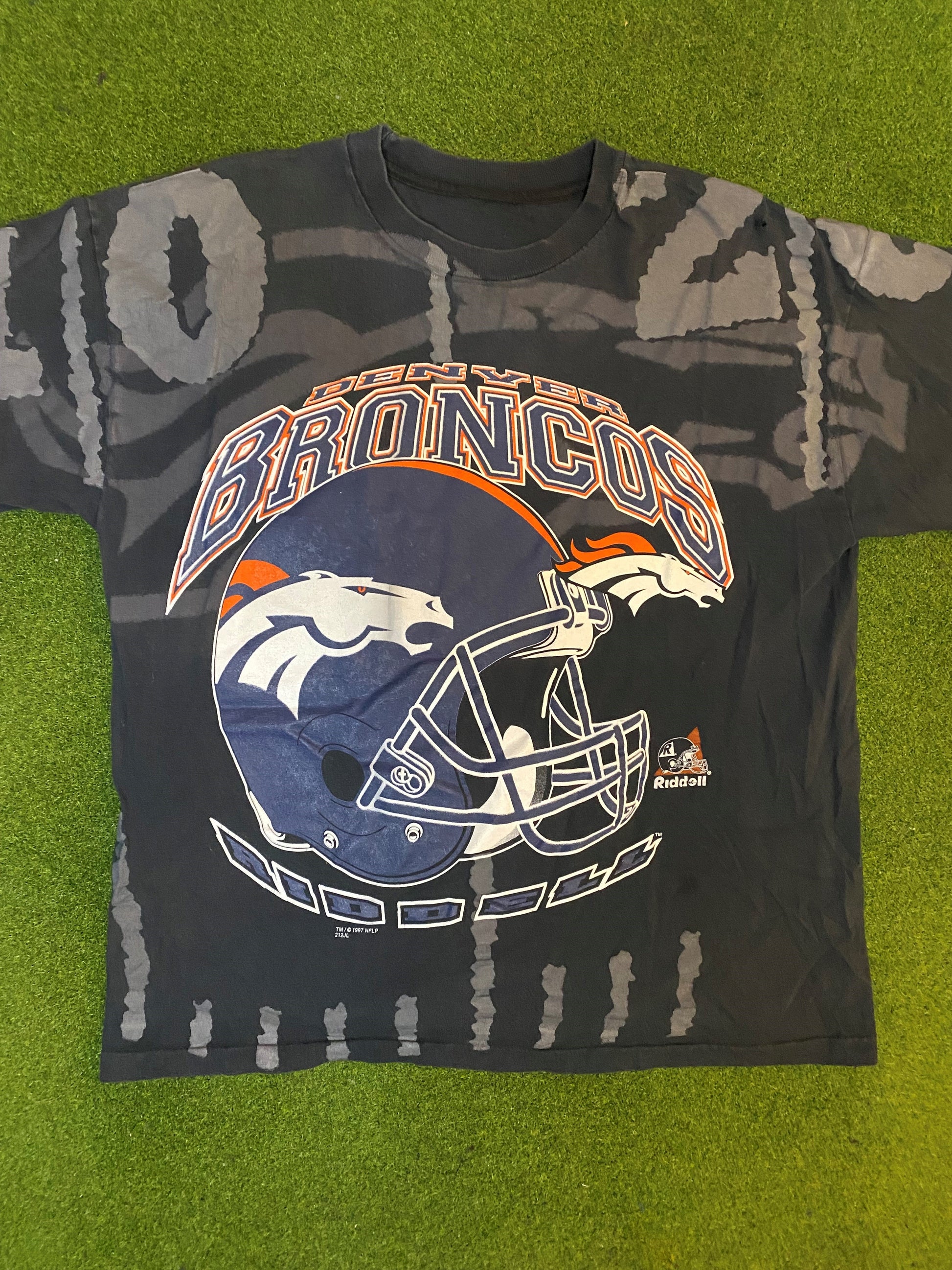 1997 Denver Broncos - Vintage NFL T-Shirt (Large)