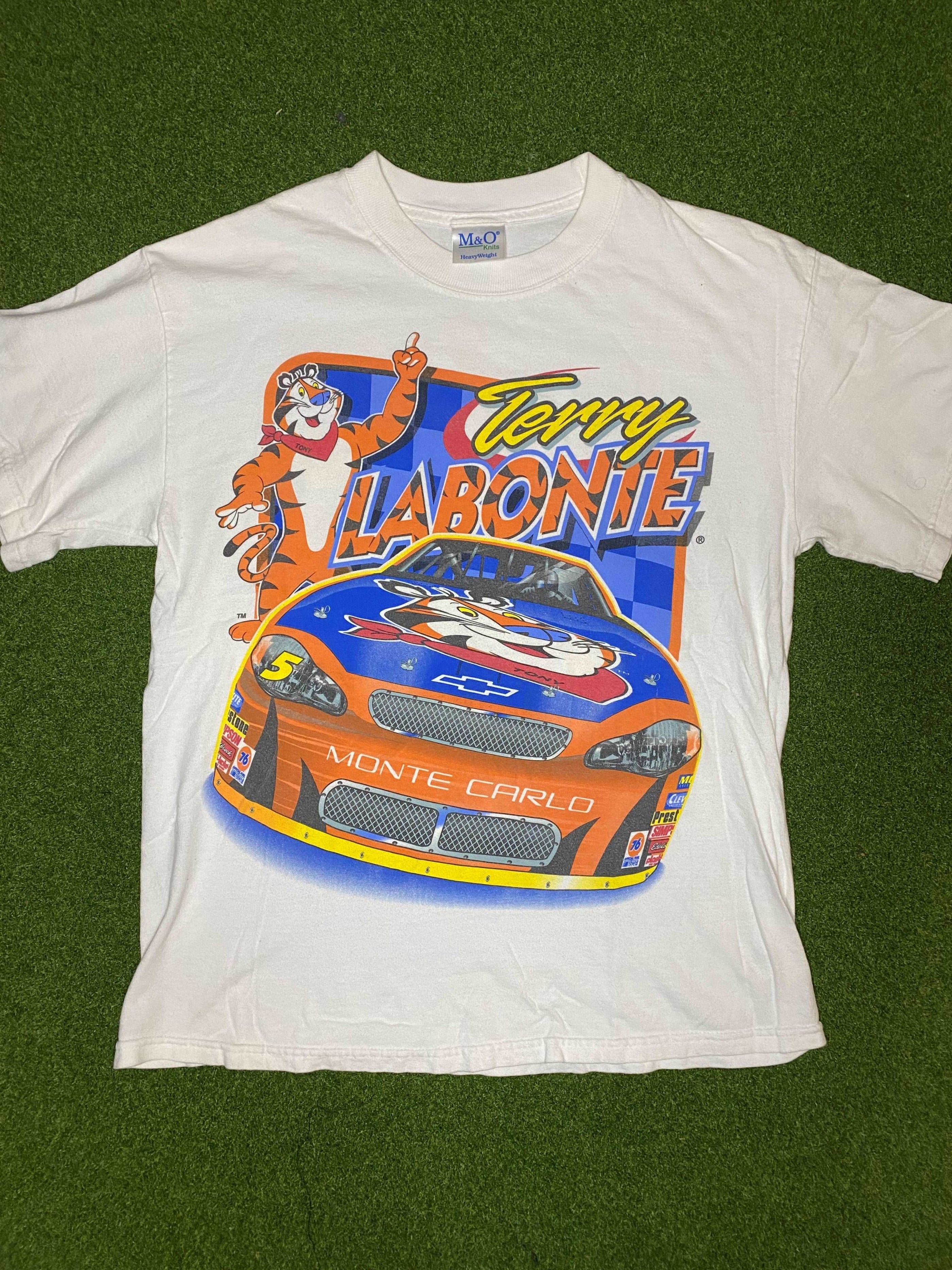 2002 Terry Labonte Double Sided - Tony the Tiger Logo - Vintage NASCAR