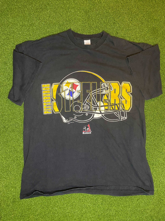 1998 Pittsburgh Steelers - Vintage NFL Tee Shirt (XL) - Gametime Vintage