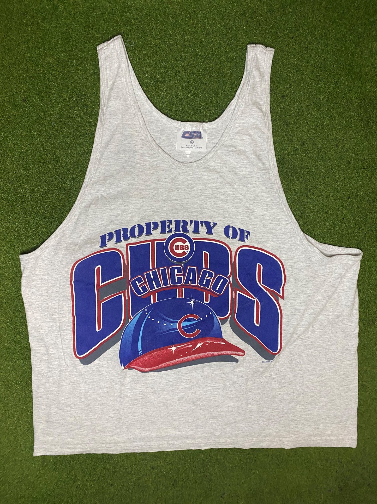 1998 Chicago Cubs - Vintage MLB Tank (XL) Gametime Vintage