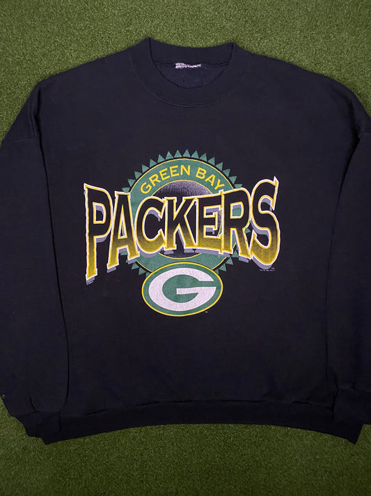 1998 Green Bay Packers - Vintage NFL Crewneck Sweatshirt (XL)