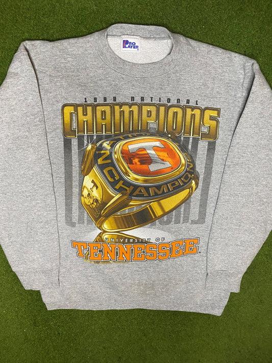 1998 Tennessee Volunteers - National Champions - Vintage College Sweatshirt (Medium) Gametime Vintage