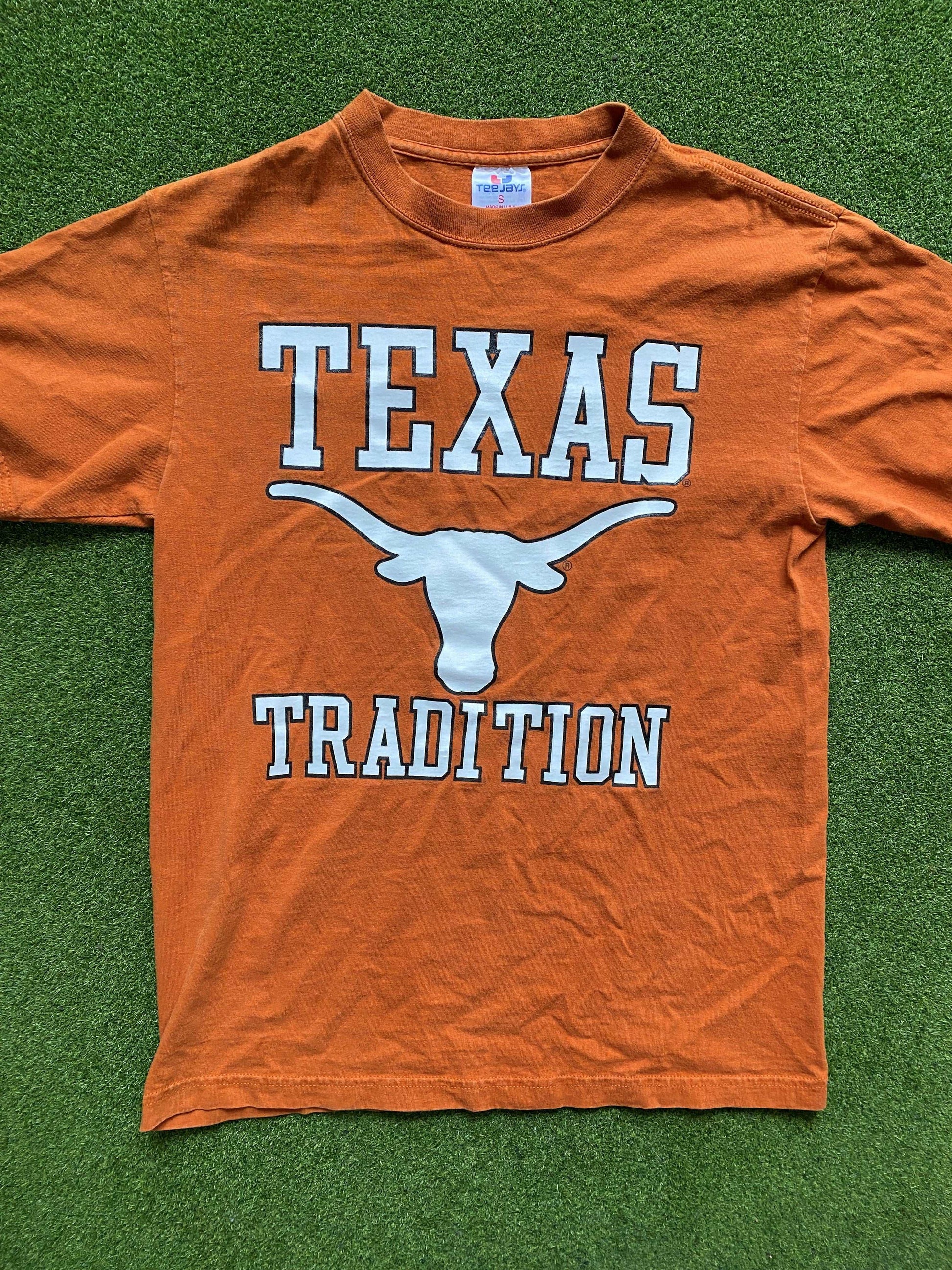 1998 Texas Longhorns - Texas Tradition - Double Sided - Vintage College T-Shirt (Small)