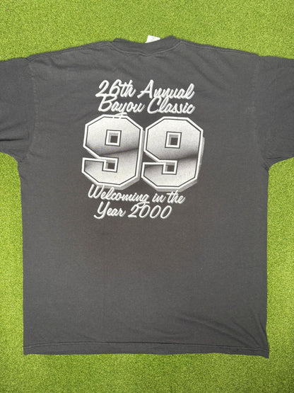 1999 Bayou Classic - Ft. Southern vs. Grambling State - Vintage HBCU T Shirt (2XL)