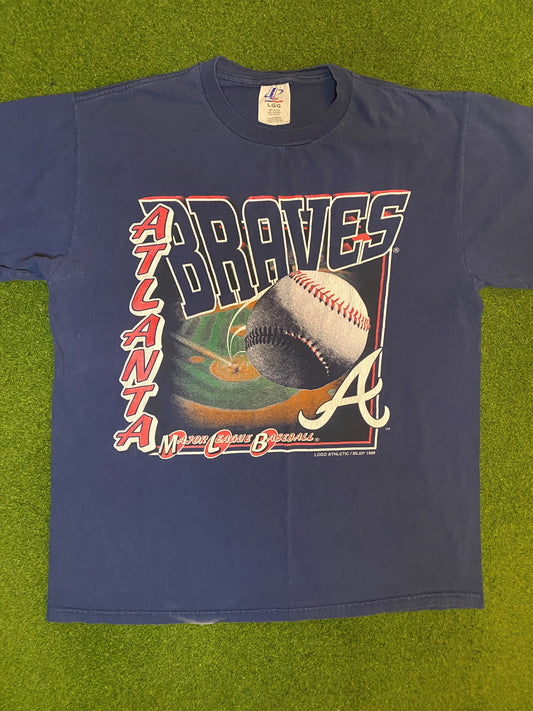 1999 Atlanta Braves - Vintage MLB T-Shirt (Large) 