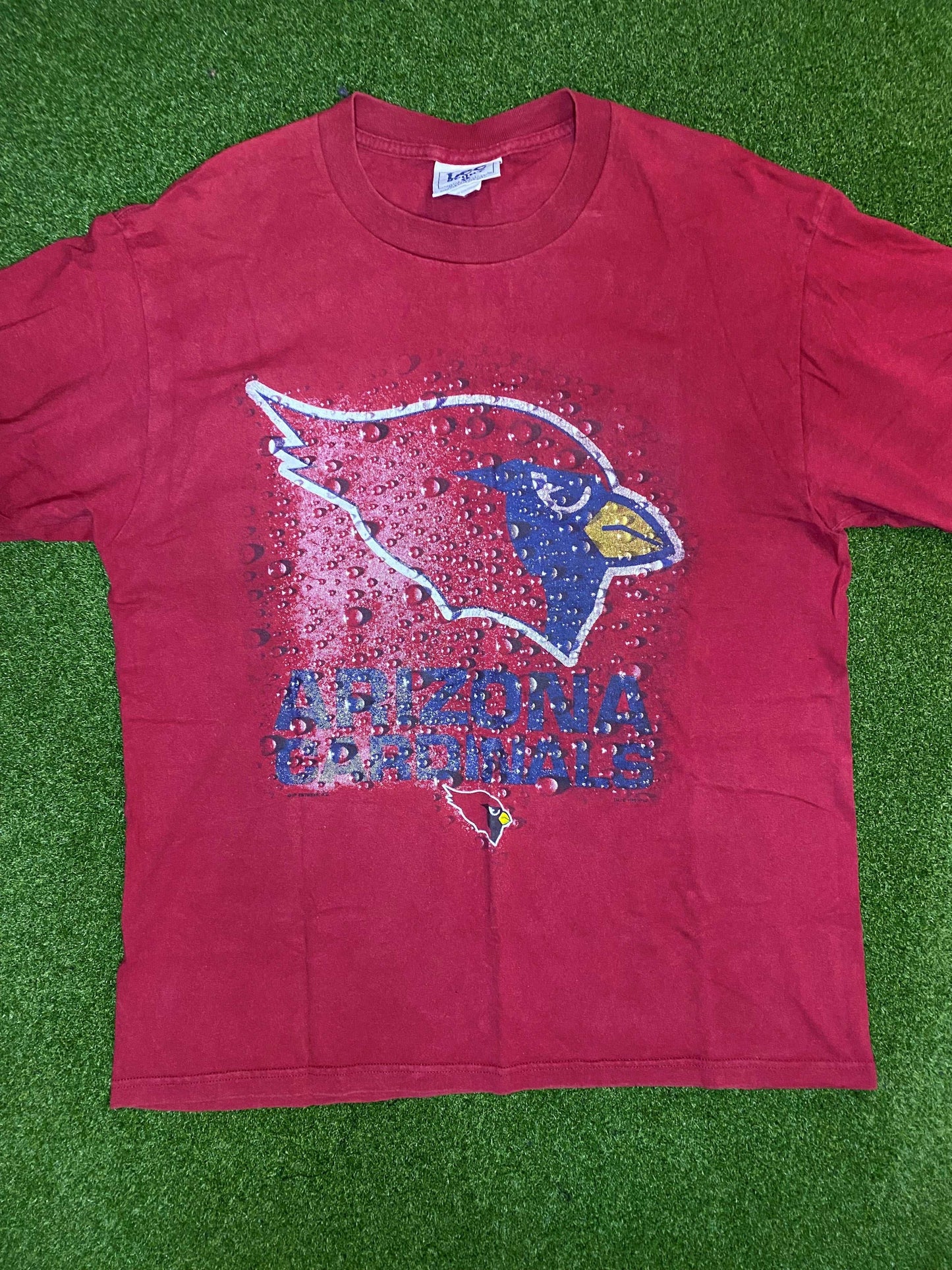 1999 Arizona Cardinals - Big Logo - Vintage NFL Tee Shirt (Large) Gametime Vintage