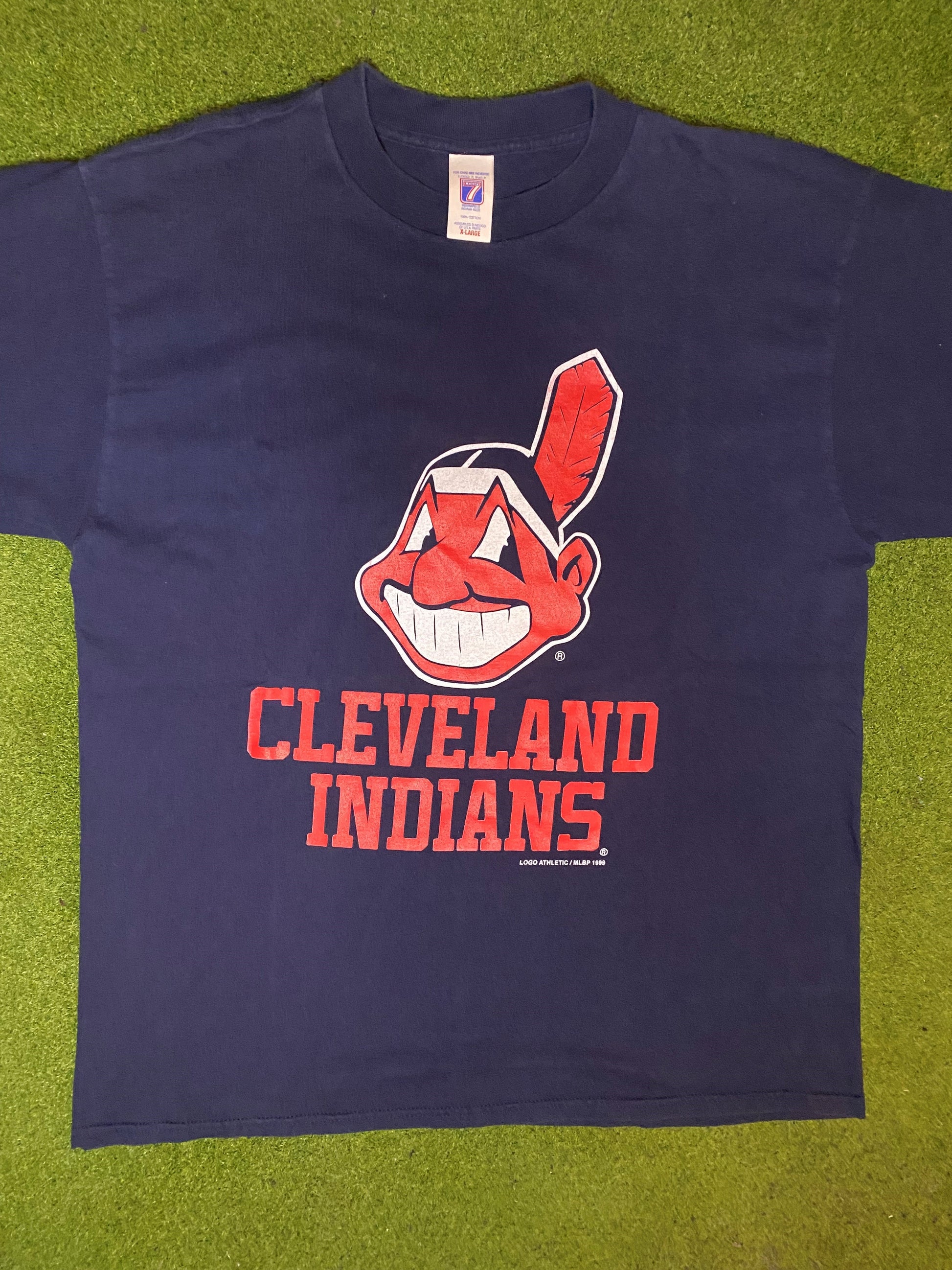 1999 Cleveland Indians - Vintage MLB T-Shirt (XL)