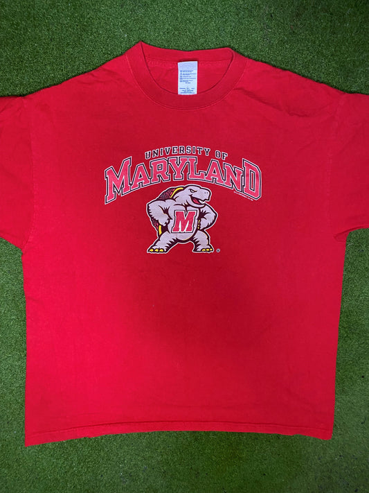 1999 Maryland Terrapins - Vintage College T-Shirt (XL)