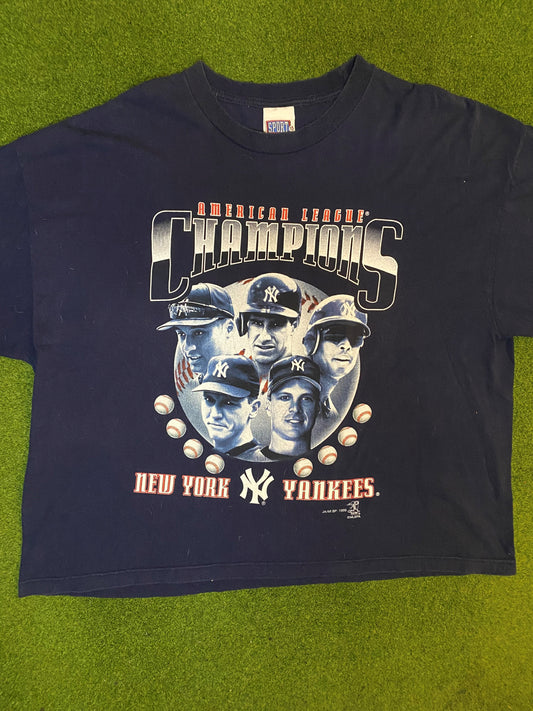 1999 New York Yankees - Vintage MLB Player T-Shirt (XL)