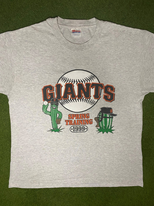 1999 San Francisco Giants - Spring Training - Vintage MLB Tee (Large) - Gametime Vintage